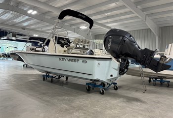 2027 Key West 210 Bay Reef Solid Ice Blue  Boat